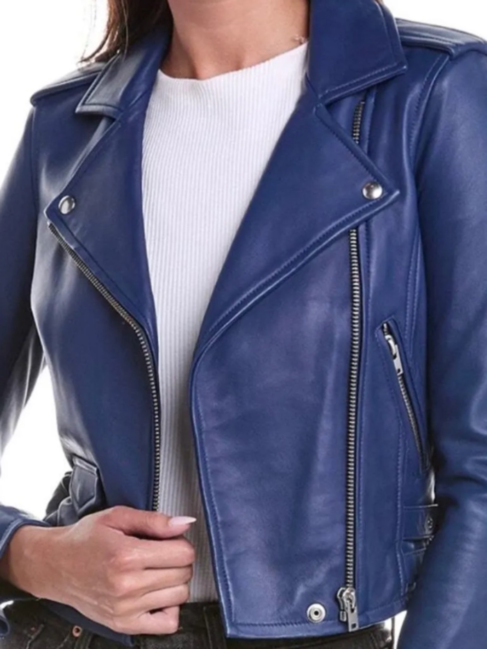 IRO Ashville Lambskin Leather Jacket size 36/4 US